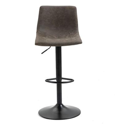 China 360 Degree Counter Swivel Club Chair Modern Home Industrial Adjustable Height Bar Stools for sale