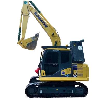 China PC130 used excavator Komatsu 13 ton second hand medium duty construction machinery Japan make used KOMATSU PC130 excavator 0.65 m² ³ for sale