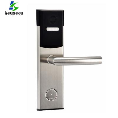 China Hotel Keysecu RFID Electric Door Lock Hotel With Full Hotel Door Lock System for sale