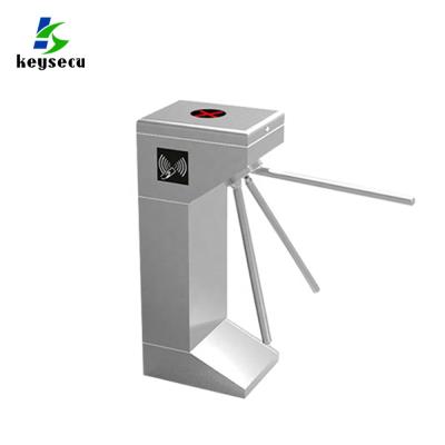 China 304 Stainless Steel Keysecu Good Price Security Semi-automatic Tripod Turnstile Gate for sale