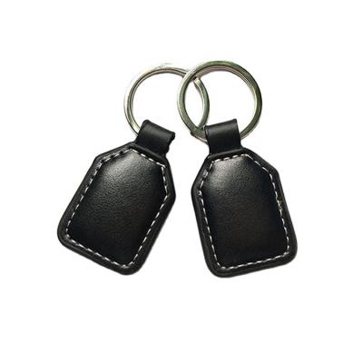 China Waterproof / Waterproof Keysecu Access Control IC Leather Custom Keytag for sale