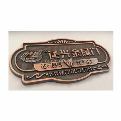 China China cheap custom antique metal nameplate small nameplates aluminum printing for sale