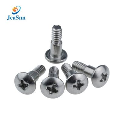 China Factory Custom Stainless Steel DIN7981 Cross Flat Recessed Screw Half Thread Pan Head Screws for sale