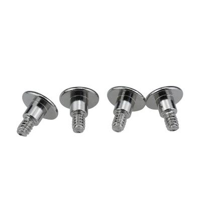 China Flat High Quality Hot Sale Cross Recessed Carbon Steel Nickel Coated Shoulder Screw for sale