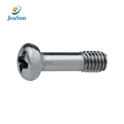 China Custom High Grade Carbon Steel Thread Pan Head Nickel Plated Partial Phillips Screws From Pan Factory for sale