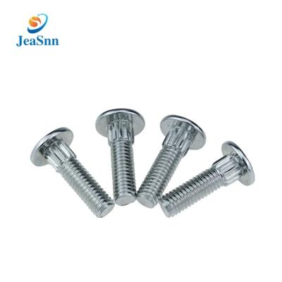 China Factory Supply High Precision Stainless Steel Direct Round Knurled-Neck Head Carriage Bolts for sale