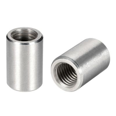 China M2 M4 M6 M8 High Tensile Health Care Coupling Nut 304 Stainless Steel Female Thread Around Connector Nuts for sale