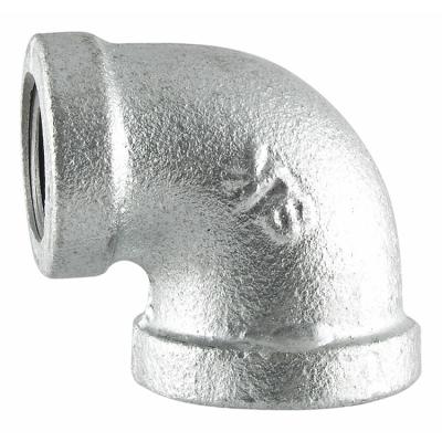 China Malleable Male Female Beaded Cast Iron NPT Hot Dip Galvanized Malleable Cast Iron Pipe Fittings 45 Way 45 90 Degree Elbow Gi Black Threaded Equal Tee for sale