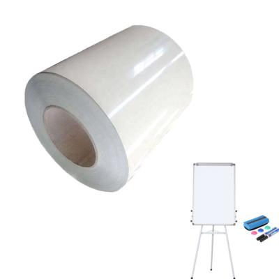 China Whiteboard High Quality Prepainted Sheet Steel Coil Whiteboard Galvanized Ceramic Whiteboard for sale