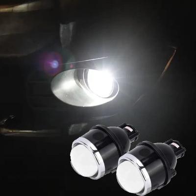 China White Color Exterior Projector 3 Inch Round LED Fog Lights LED Lamp For Car Accessories for sale