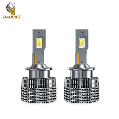 China 120W de alta potencia D1S D2S D3S D4S Metal de plata faros LED de automóviles en venta