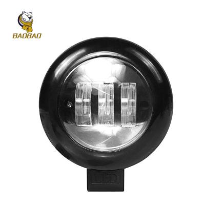 China 18W 12V Round White LED Fog Lights For Offroad Truck Accessories for sale