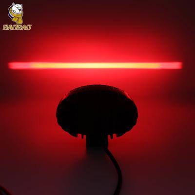 China Estilo alienígena Rojo de color brillante Universal de seguridad de advertencia de trabajo luz 12V-80V en venta