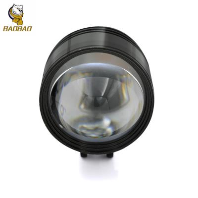 China Aluminium behuizing Gele witte flitsende 24V motorfiets LED spotlight Te koop