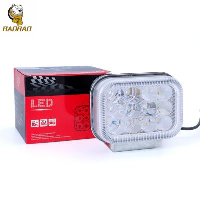 China RGB 12V Plastic Red Blue Flash driving LED Luces Light For Motor Bike Modified for sale