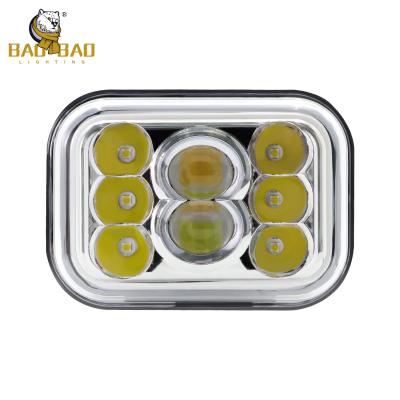 China New Arrivals 8 Beads 80V White Yellow Metal Motorcycle LED Fog Light for sale