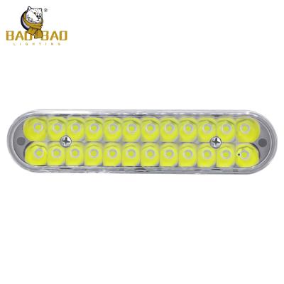 China 24 Beads Super White Metal 80V High Beam Motorcycle Light For CG LED Headlight for sale