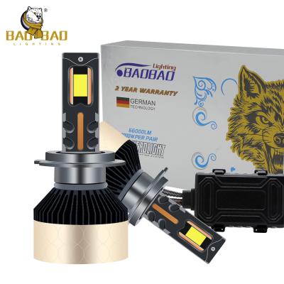 Cina 160W Fuoco alto Fuoco basso Car LED Far Lamp H4 H7 H11 9005 9006 Pars automatici in vendita