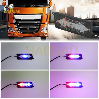 Cina Plastic Red Blue Flashing 12V Lucency Motorbike Spotlight CG LED Light Bar in vendita