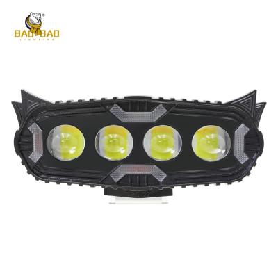 Cina Proietto di avvertimento in plastica rosso blu Luce Bianco Giallo Doppio colore Motociclista Fog Light in vendita