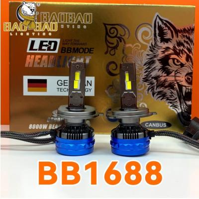 China H4 9005 9005 H1 H11 Iron Car Led Headlight Bulb White High Power Auto Parts for sale