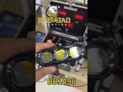 Motorbike Yellow White Color Projector LED Light Upgrade Spotlight Accessories