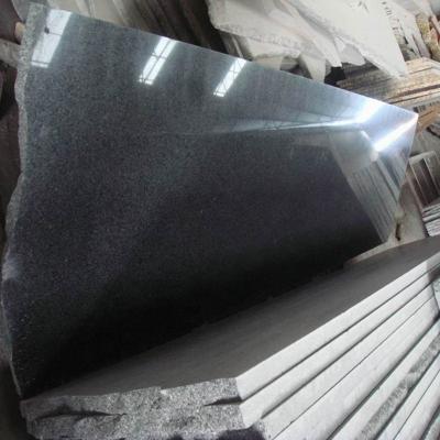 China polished black granite g654 sesame granite flamed brushed granite G654 sesame black for sale