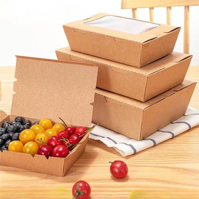 China Custom Recyclable Take Away Food Boxes French Fries Fried Chicken Nuggets Carton Paper Food Packaging Box for sale