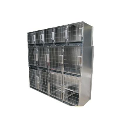 China KA-505-304 Durable Heavy Duty Modular Dog Crate Stainless Steel Pet Cage Wholesale for sale