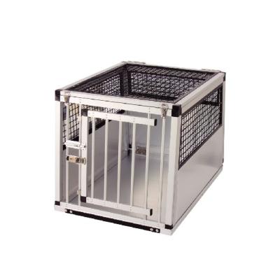 China Sustainable Economical KA-602 Pet Car Dog Cage Travel Cage Aluminum Foldable Travel Settlements for sale