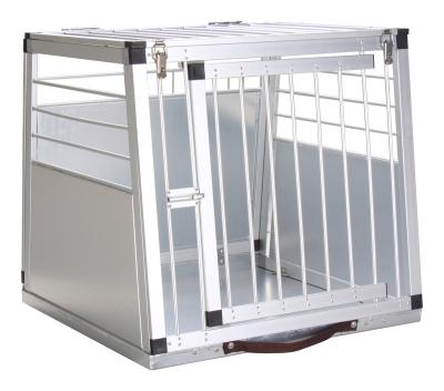 China KA-601 Viable Portable Dog Carrier Kennel Cage Aluminum Pet Transport Car Cages for sale