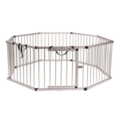 China EP-OCT Viable Portable Aluminum Pet Exercise Game Pen Professional Pet Product for sale