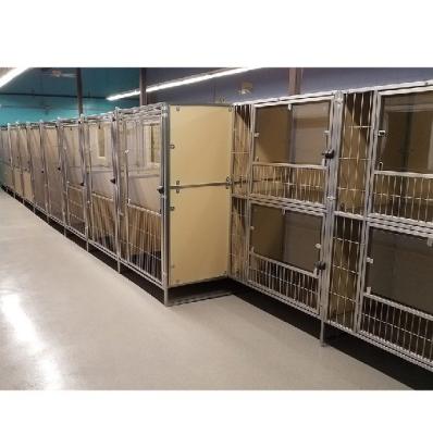 China Professional Single Storey Kennel Dog Crate Large Customized Viable Multiple Outdoor Kennels for sale