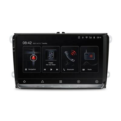 China New Arrival Handsfree Android 10 Octa Core Car Video Recorder for VW 9inch Universal with 4G DSP Wireless GPS carplay car for sale