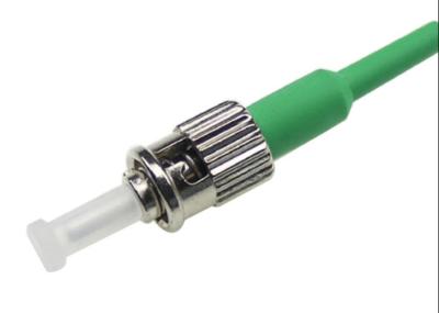 China Conector del ST de la fibra óptica del conector de cable de la fibra de FTTH con la bota de 0.9m m en venta