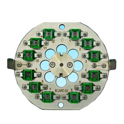 중국 SC APC 라운드 광섬유 연마 정착물 스테인레스 스틸 S136 판매용