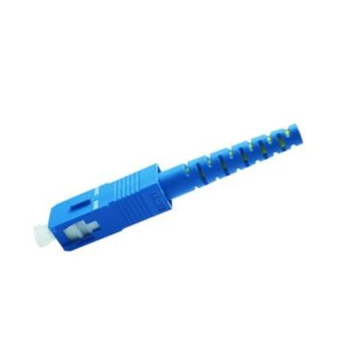 China SC PC Fiber Patch Cord Connectors PBT For FTTH FTTB FTTX Network for sale