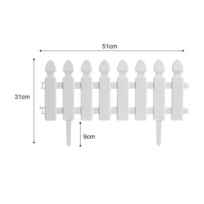 China Miniature DIY Sectional Plastic Wedding Party Fence Ornament Christmas Tree Indoor Easily Assembled Decoration for sale