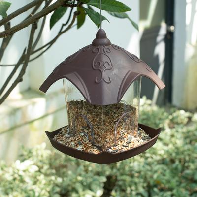 China Non-automatic cheap plastic wild bird feeder bird seed hanging bird feeder for sale