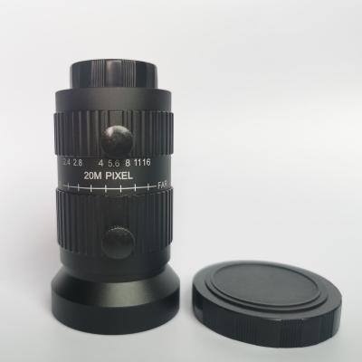 China 20M pixel F=16mm FNo=2.4 optical lens 1.1inch industrial lens fa lens low distortion c mount for sale