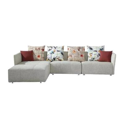 China (Size)Adjustable Modern Sectional Sofa Set Furniture Living Room Luxury Sofa Fabric for sale