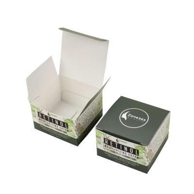 China Recycled Materials Skin Care Packaging Paper Boxes Custom White Cosmetic Boxes With Logo Custom Cardboard Box Cosmetic Packaging for sale