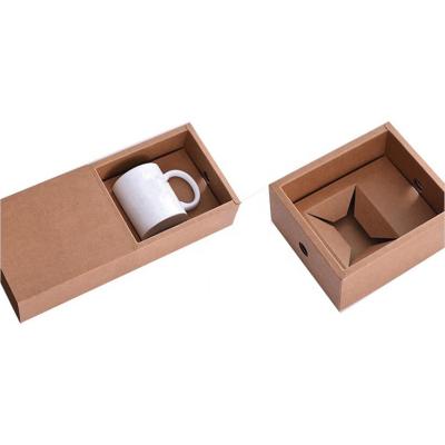 China Recyclable Paper Gift Box Custom Printed Packaging Drawer Slide Style Kraft Paper Tea Bags Packaging Paper Box for sale