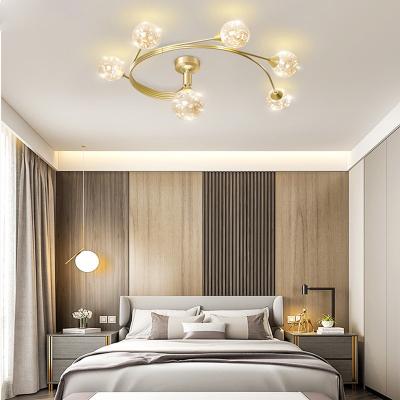 China Remote Control Bedroom Mounted Ceiling Light Outdoor Mounted Lamp For Bedroom Modern Led Ceiling Lamp for sale