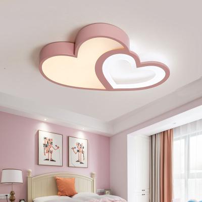 China Creative warm new children's room men's and girls' bedroom lamps crown lamp room simple modern creative ceiling lamp for sale