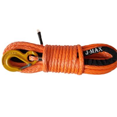 China ATV/UTV 3/8 Inch UHMWPE Synthetic Winch Line Cable Rope for ATV UTV for sale