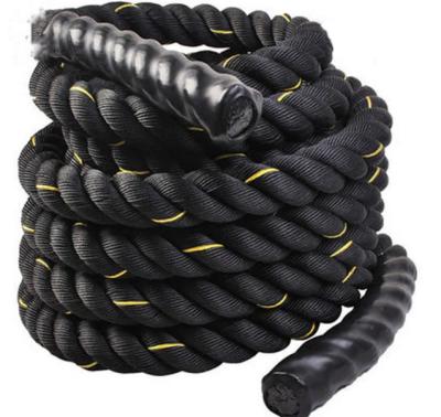 China ARM Fitness Training Battle Rope 100% Polyester With Cover for sale