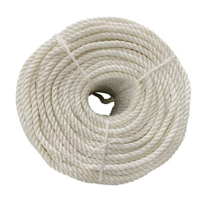 China 4mm-38mm white nylon rope for mooring/piping/towing CHNFLEX for sale