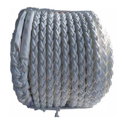 China Mooring Rope Marine Equipment 8 Strand Polypropylene Material Towing Ropes Tug Rope for sale