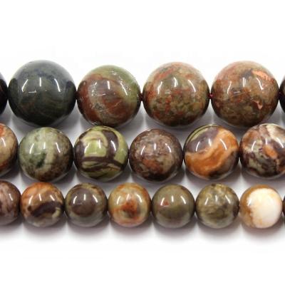 China Jewelry Necklace Bracelet Earring TangYi Natural Polish Smooth Flower Agate 6 8 10MM Round Loose Strand Stone Beads For Jewelry Making Bracelets Necklace Earring for sale